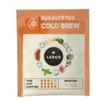LEROS Miscela di erbe Eucalipto Cold Brew - filtri (20 x 1,8 g) - per preparare tè freddo