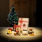 LEROS Set regalo (3 pz.) - Natale alle erbe - sciroppo alle erbe e 2 tipi di tè