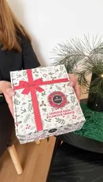 LEROS Set regalo (3 pz.) - Natale alle erbe - sciroppo alle erbe e 2 tipi di tè