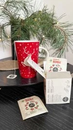 LEROS Set regalo (3 pz.) - Natale alle erbe - sciroppo alle erbe e 2 tipi di tè