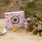 LEROS Cofanetto regalo di tisane Prato profumato - bustine filtro (6 x 5 pz.) - 6 miscele di erbe
