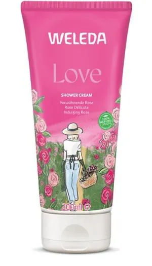 Weleda Crema doccia LOVE Pink 200 ml