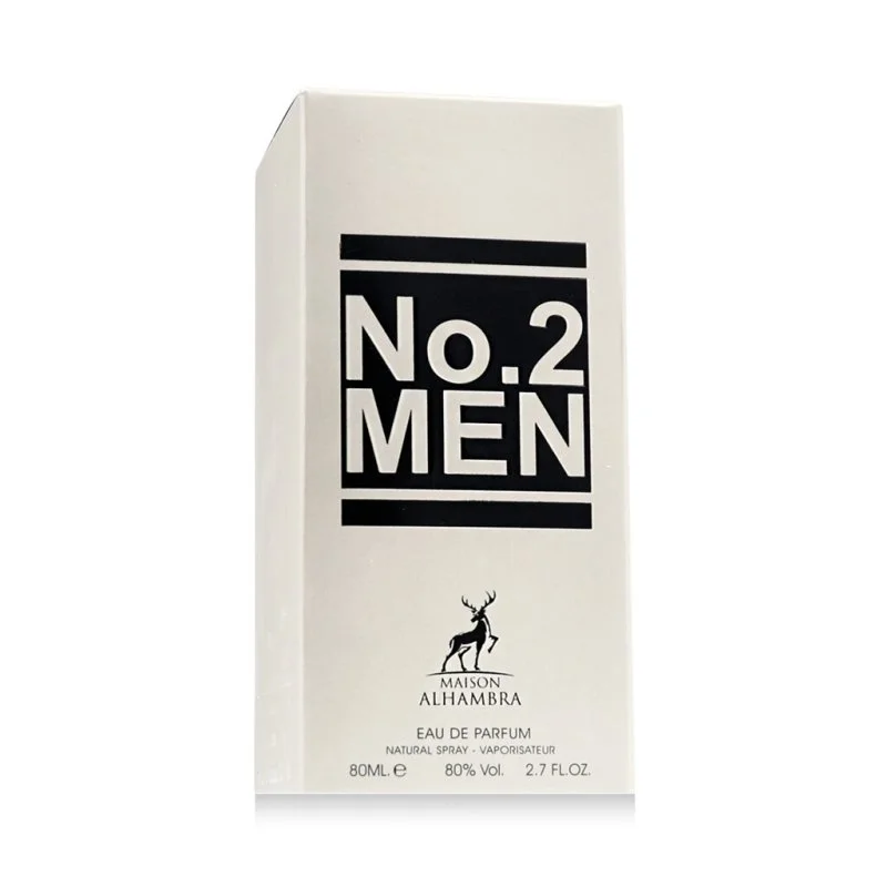 No. 2 MEN Eau de Parfum da uomo 80 ml