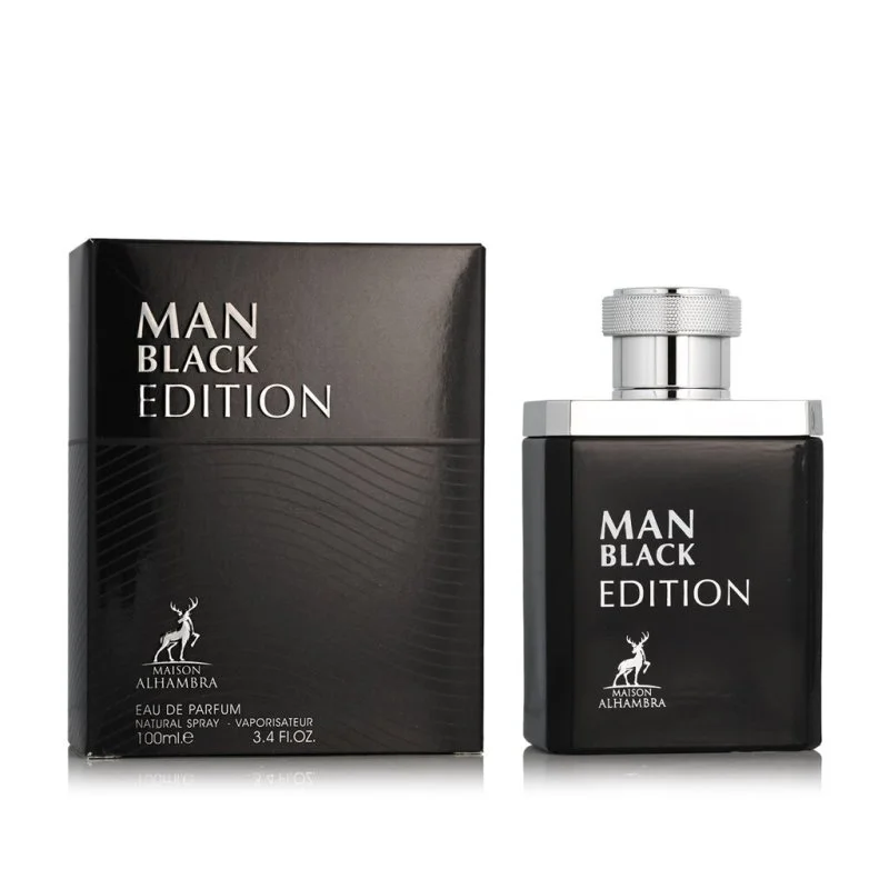 Man Black Edition Eau de Parfum da uomo 100 ml
