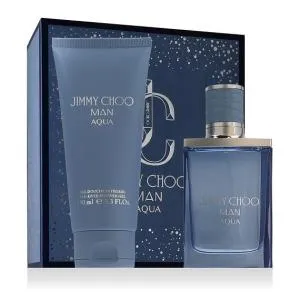 Jimmy Choo Man Aqua Eau de Toilette da uomo 50 ml + gel doccia corpo e capelli