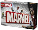Marvel 76313 Logo MARVEL e minifigure