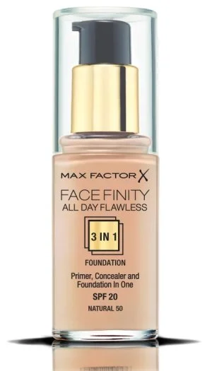 Max Factor Facefinity 3in1 Fondotinta - 50 Natural