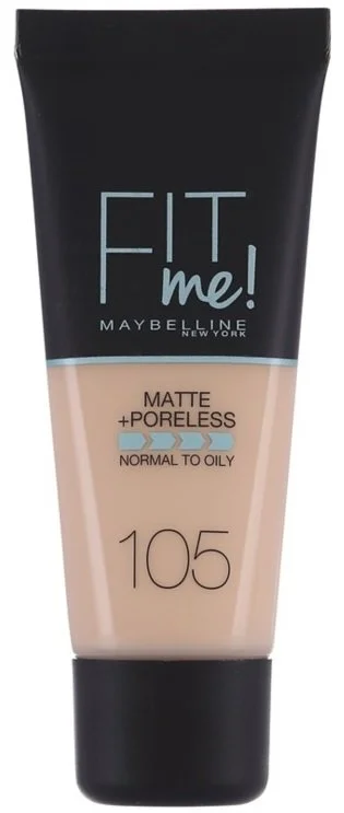 Fit Me! Matte + Poreless - 105 Avorio Naturale 30 ml