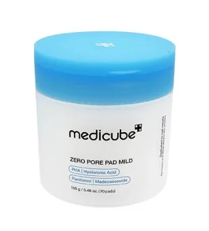 Medicube Zero Pore Pad Mild dischetti esfolianti viso per pelli sensibili 70 pz
