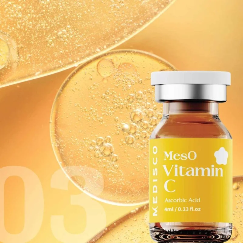 Meso Siero alla Vitamina C per sistema di mesoterapia con microneedling 5 x 5 x 4 ml
