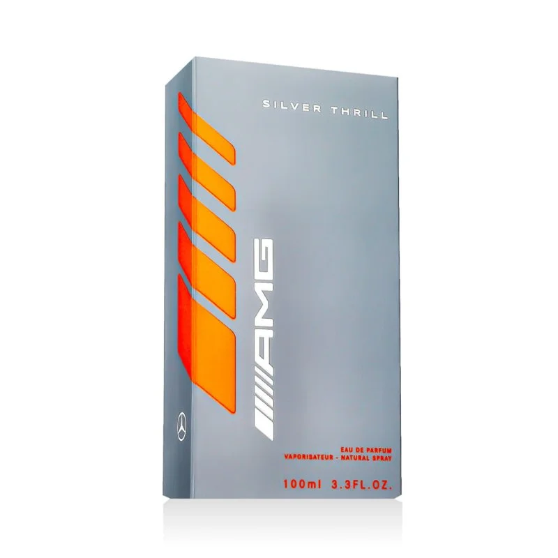 AMG Silver Thrill Eau de Parfum ricaricabile da uomo 100 ml