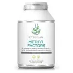 Cytoplan METHYL FACTORS - B1 Betaina B2 B6 Acido folico (L-metilfolato) Vitamina B12 e Zinco, 60 capsule