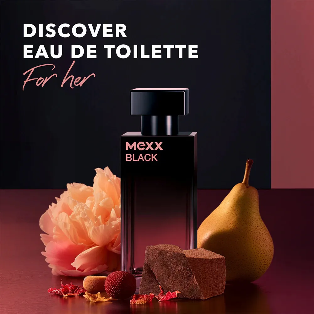 Black For Her acqua di colonia per donne 30 ml