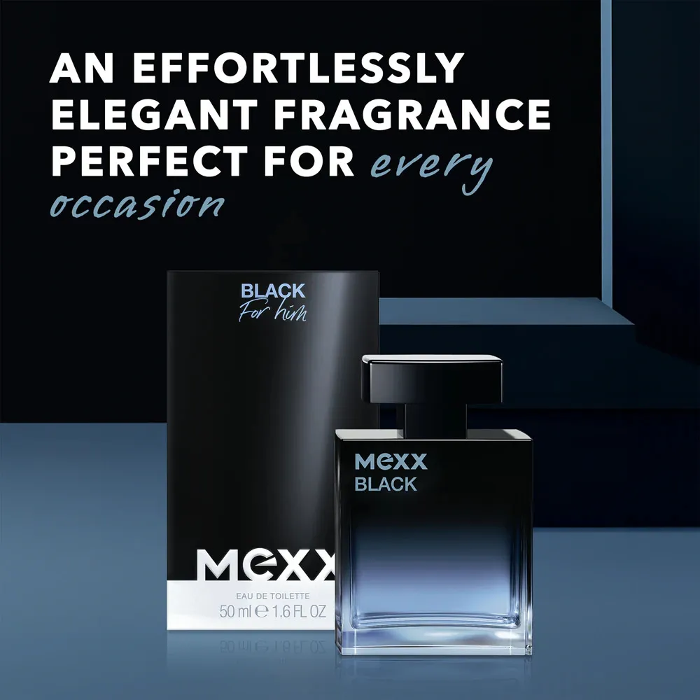 Black Man eau de parfum per uomo 50 ml