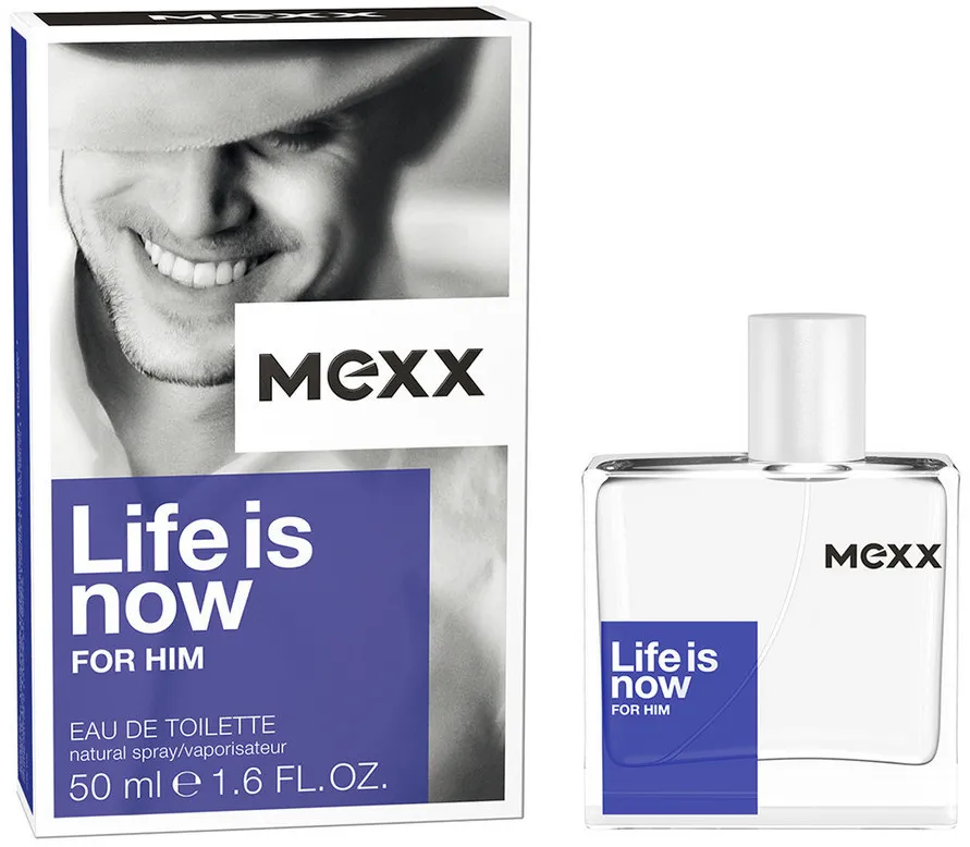 Mexx Life Is Now For Him eau de toilette per uomo 50 ml