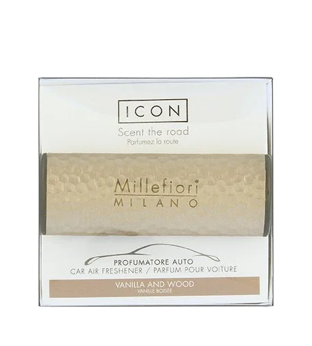 Icon Metal Vanilla & Wood profumo per auto