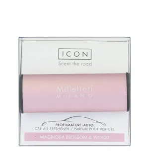 Millefiori Icon Classic Magnolia Blossom & Wood profumo per auto rosa