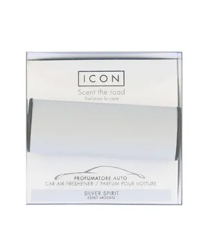 Millefiori Icon Classic Silver Spirit profumo per auto argento