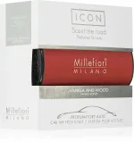 Icon Classic Vanilla and Wood profumo per auto Millefiori Icon Classic Vanilla and Wood vůně do auta