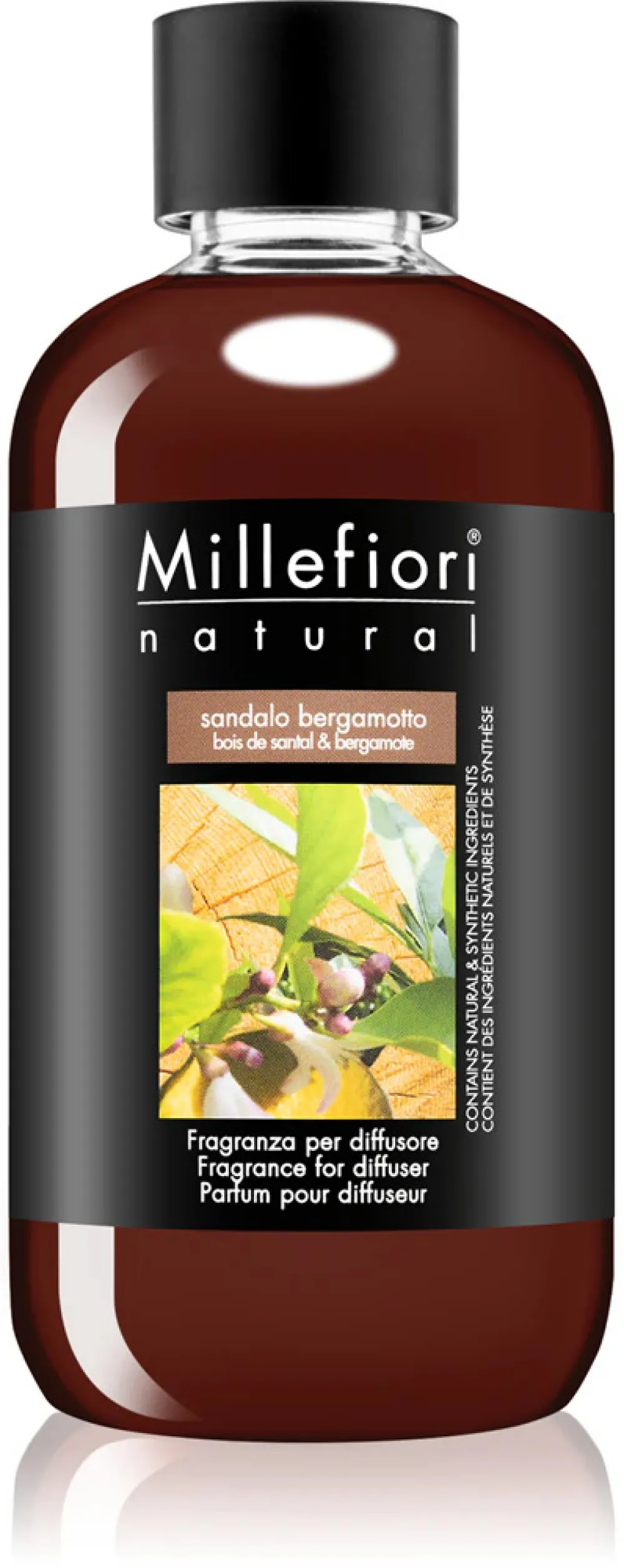 Milano Sandalo Bergamotto ricarica per diffusori di aromi 500 ml