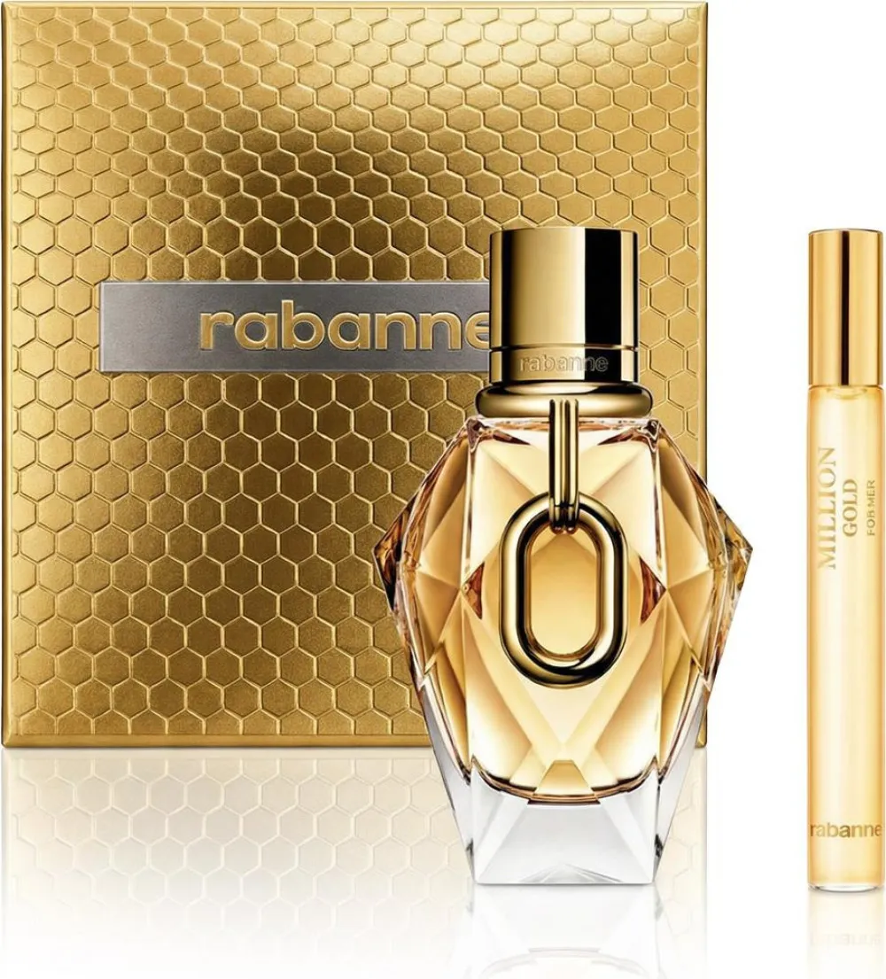 Million Gold For Her 90 ml + EDP Eau de Parfum da donna 20 ml