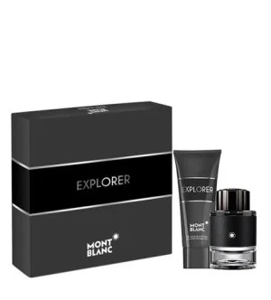 Montblanc Explorer confezione regalo 60 ml + gel doccia eau de parfum da uomo