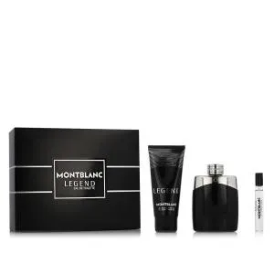 Montblanc Legend for Men EDT 100 ml + EDT MINI 7,5 ml + SG per il corpo e capelli 100 ml M