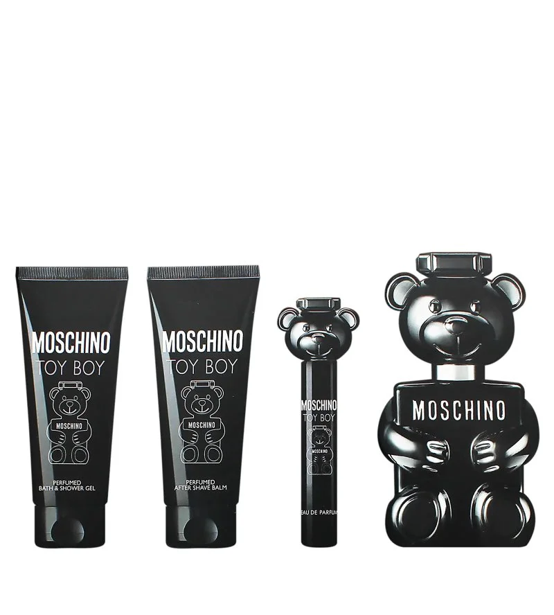 Toy Boy cofanetto regalo 100 ml + balsamo dopobarba 100 ml + gel doccia 100 ml + eau de parfum da uomo