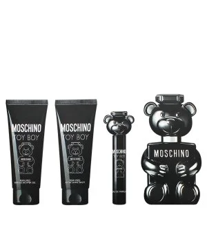 Moschino Toy Boy cofanetto regalo 100 ml + balsamo dopobarba 100 ml + gel doccia 100 ml + eau de parfum da uomo