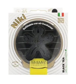 Mr&Mrs Fragrance Niki Black Leather Black Tea profumo per auto