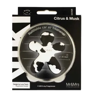 Mr&Mrs Fragrance Niki Citrus & Musk Profumo per auto
