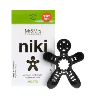 Mr&Mrs Fragrance Niki Mojito ricarica profumo per auto