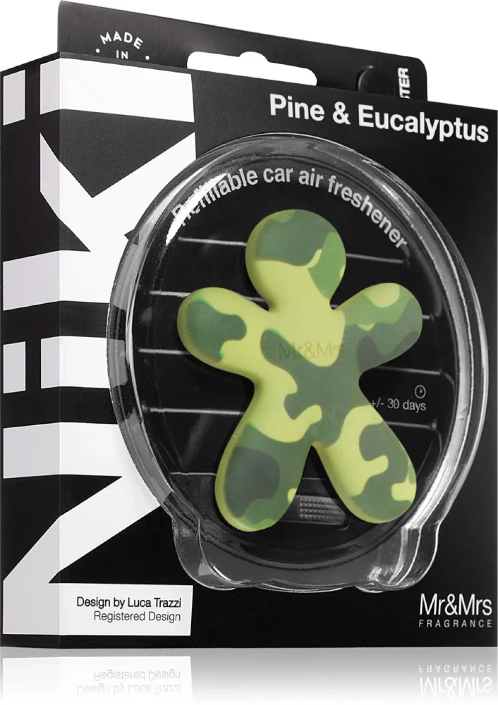 Niki Pine & Eucalyptus Profumo per auto Mr&Mrs Fragrance Niki Pine & Eucalyptus Vůně do auta
