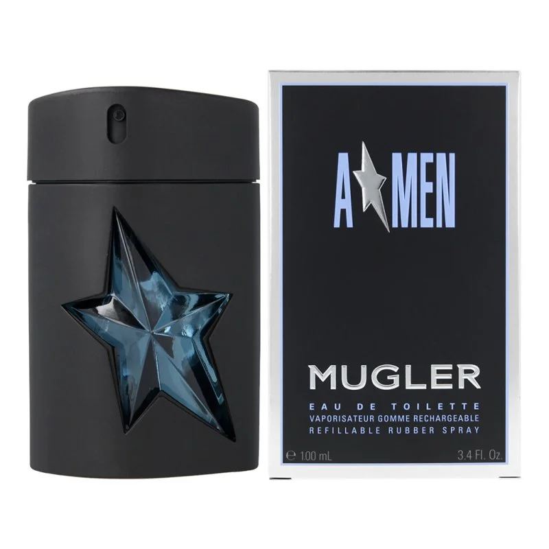 A*Men Rubber Flask Eau de Toilette ricaricabile da uomo 100 ml