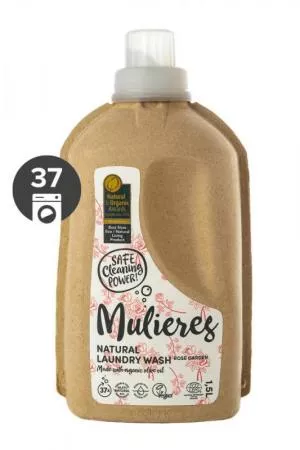 Mulieres Gel di lavaggio concentrato BIO (1,5 l) - giardino delle rose