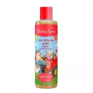 Childs Farm Lavaggio per capelli e corpo Arancia dolce 250 ml