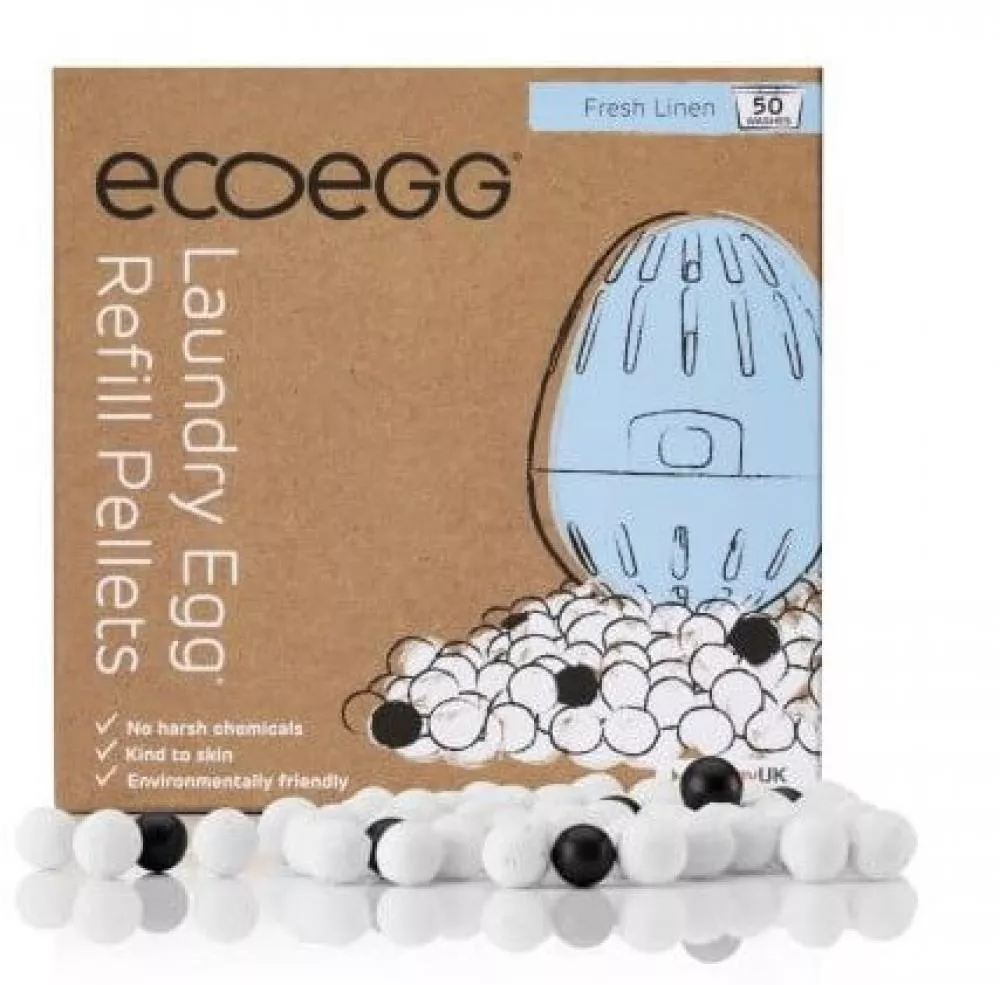 Ecoegg Cartuccia uovo di lavaggio - 50 lavaggi Cotone fresco