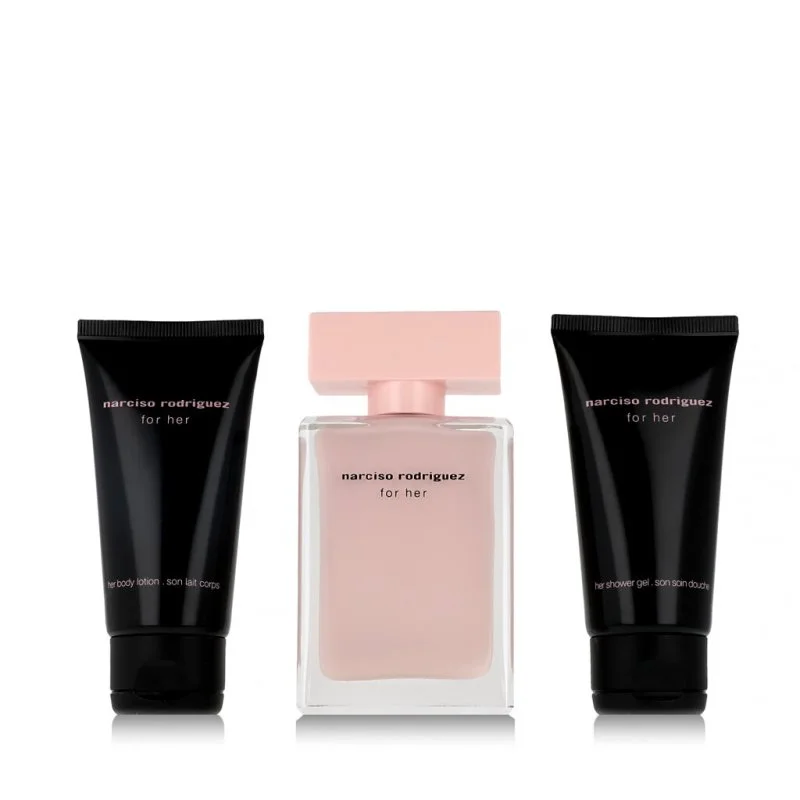 For Her Eau de Parfum da donna 50 ml + gel doccia 50 ml + lozione corpo