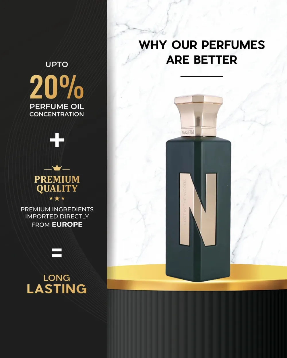 Lost In The Woods aqua profumo per uomo 75 ml