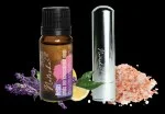 Natasha Kit di aromaterapia con inalatore - Relax - lavanda e limone rilassanti