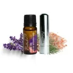 Natasha Set aromaterapico con inalatore - Sogni d'oro - fragranza rilassante di lavanda e cedro