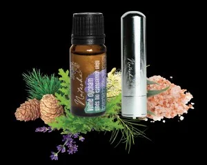 Natasha Set aromaterapico con inalatore - Respiro liberamente - aiuto in caso di naso chiuso