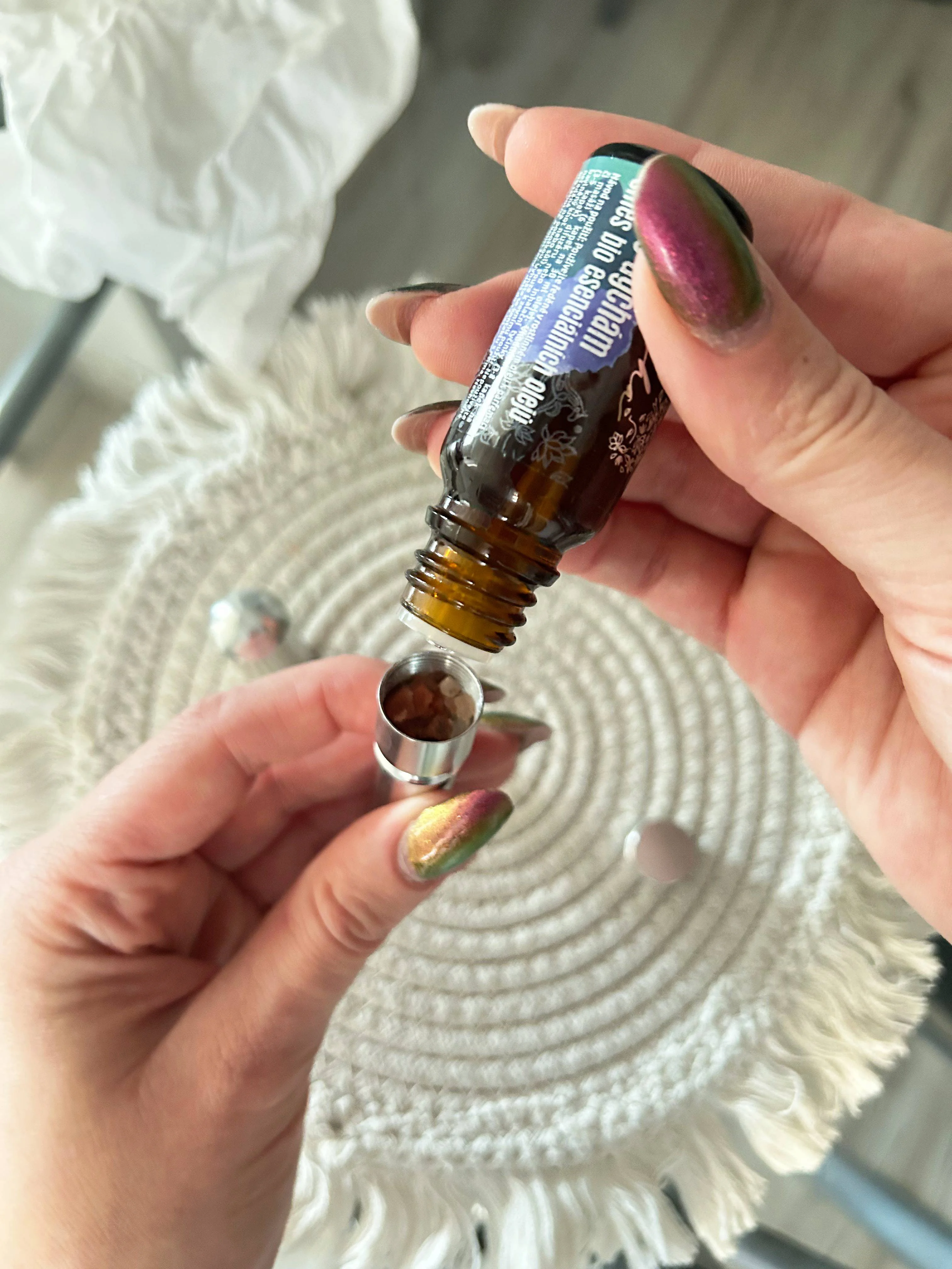 Natasha Set aromaterapico con inalatore - Respiro liberamente - aiuto in caso di naso chiuso