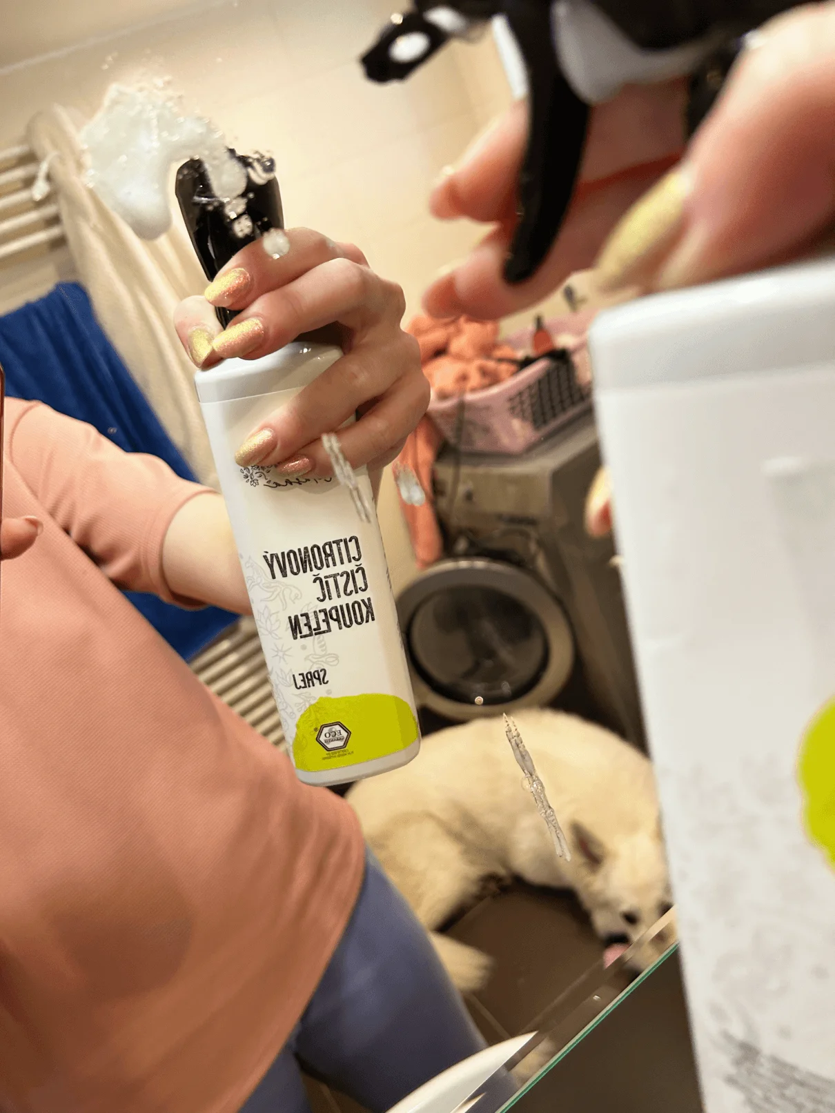 Natasha Detergente al limone per il bagno - spray (500 ml) - adatto a case con acqua dura
