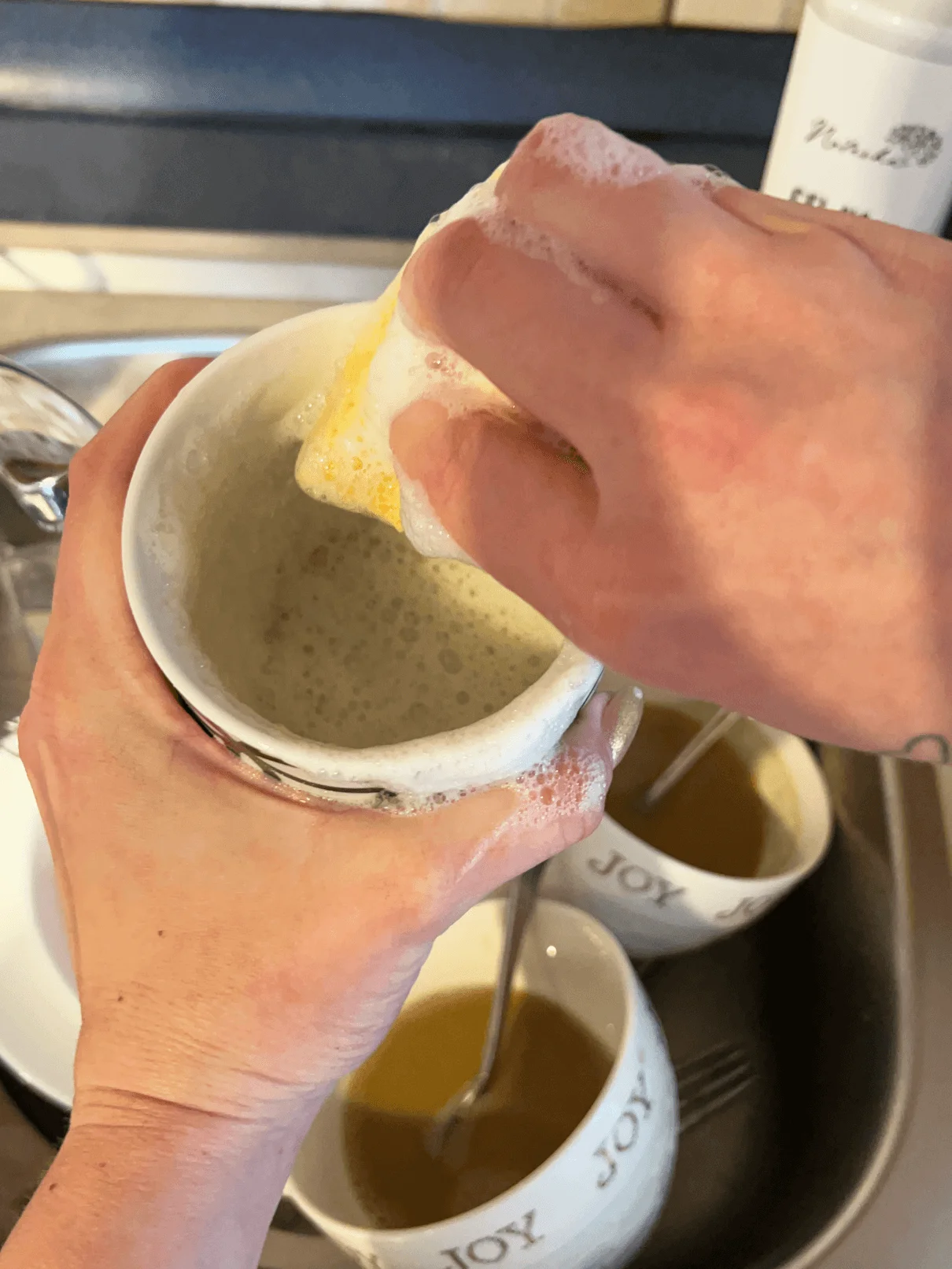 Natasha Gel per piatti a base di castagne Citronella 3 l - combatte il grasso, delicato sulla pelle