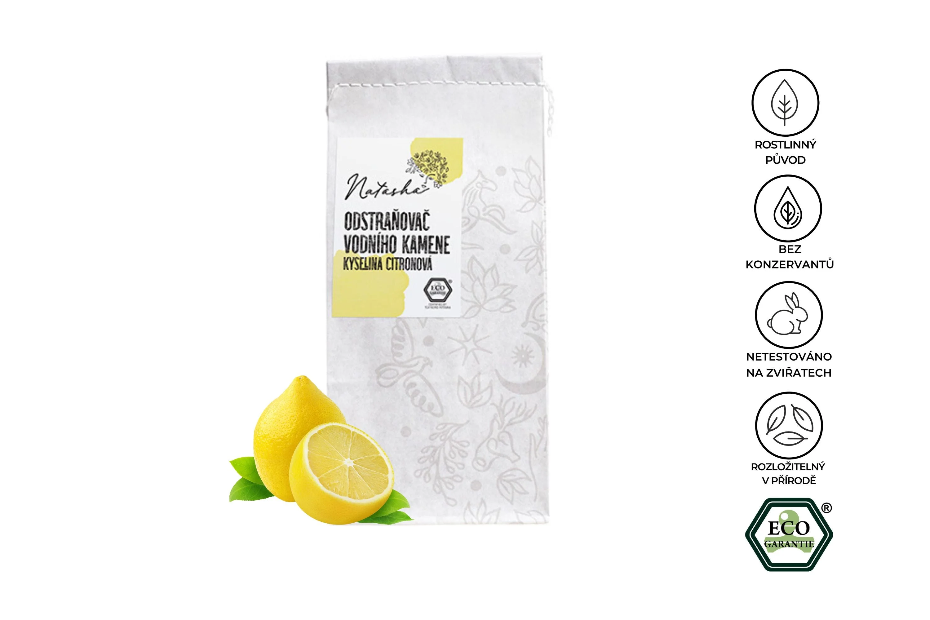 Natasha Anticalcare - acido citrico 5 kg - alleato multifunzionale per la casa
