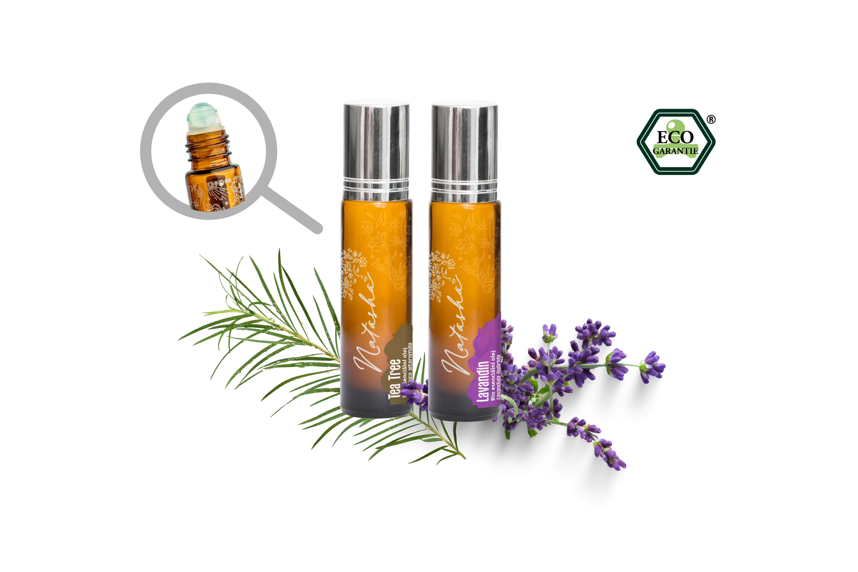 Natasha Roll-on Olio essenziale Tea Tree BIO (10 ml) - piccolo aiuto in viaggio