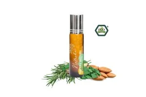 Natasha Roll-on Miscela di oli essenziali - Ispirazione e concentrazione (10 ml) - acuisce la mente e riduce lo stress