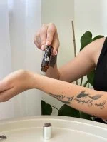 Natasha Roll-on Miscela di oli essenziali - Ispirazione e concentrazione (10 ml) - acuisce la mente e riduce lo stress