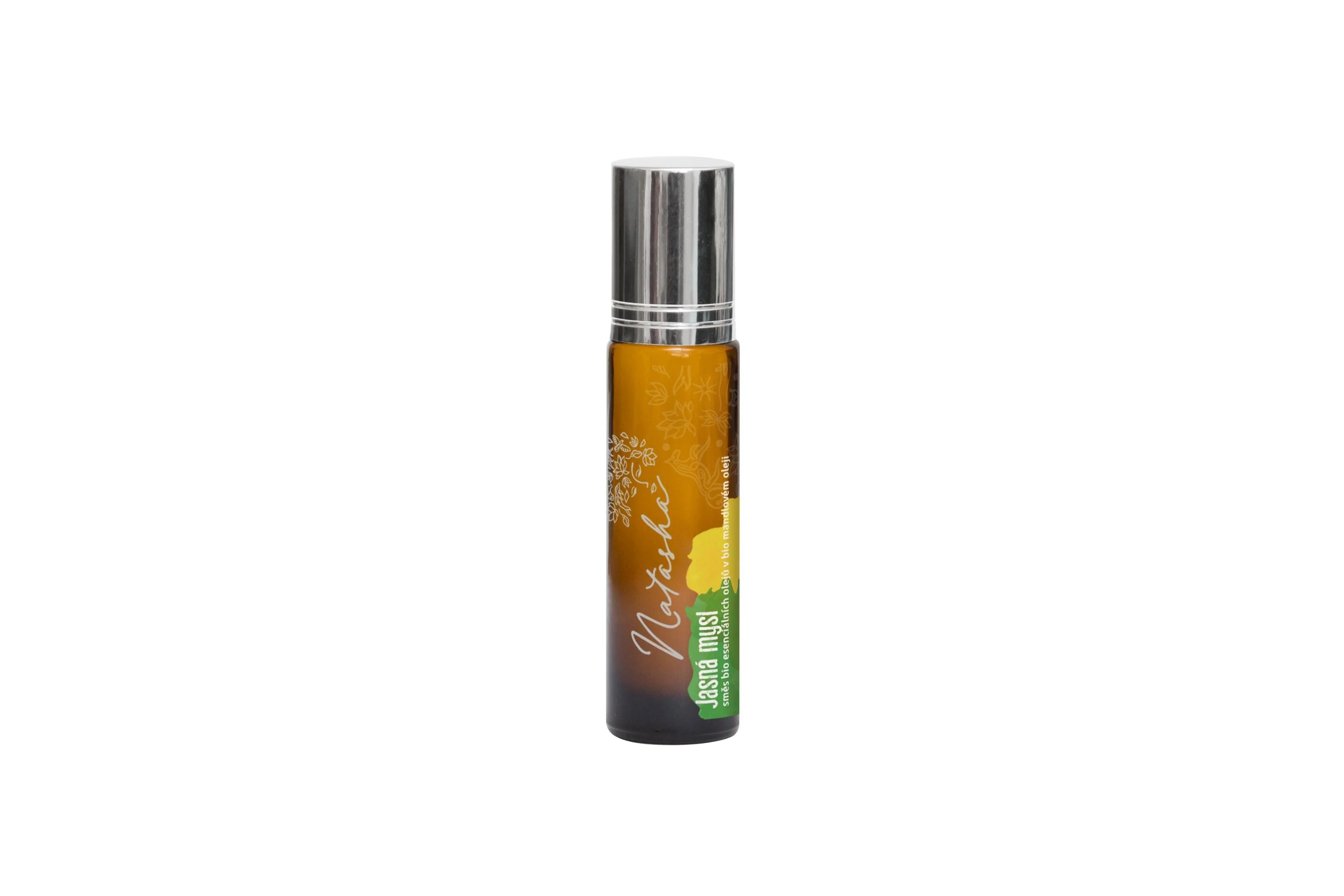Natasha Roll-on Miscela di oli essenziali - Mente lucida (10 ml) - una carica di energia sempre e ovunque